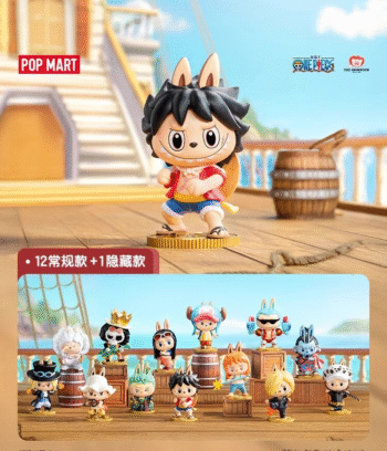 POPMART THE MONSTERS/Labubu×One Piece Series Blind box(confirmed)Figure toy gift