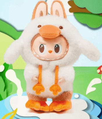 Authentic POP MART The Monsters Labubu Forest Fairy Tale Plush Figure Gift Toy！