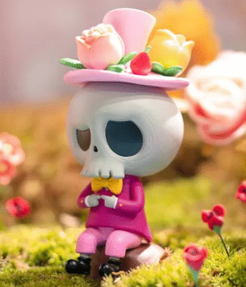 POP MART Labubu The Monsters Flower Elves Series Blind Box Confirmed Figure - Rose Tycoco