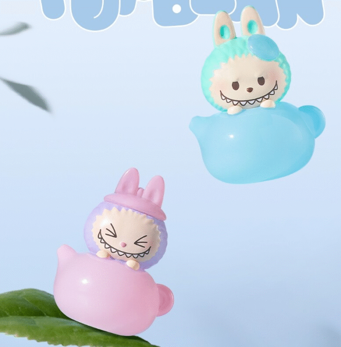 POP MART POP BEAN Labubu The Monster Shenzhen Morning Tea Confirmed Figure