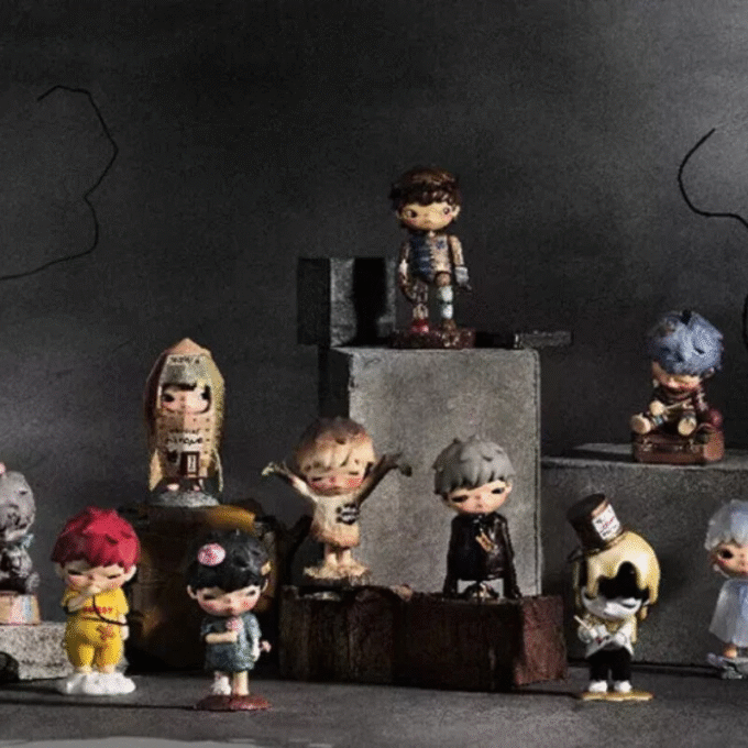 POP MART Hirono Reshape Series Blind Box Confirmed Figure Art Toys