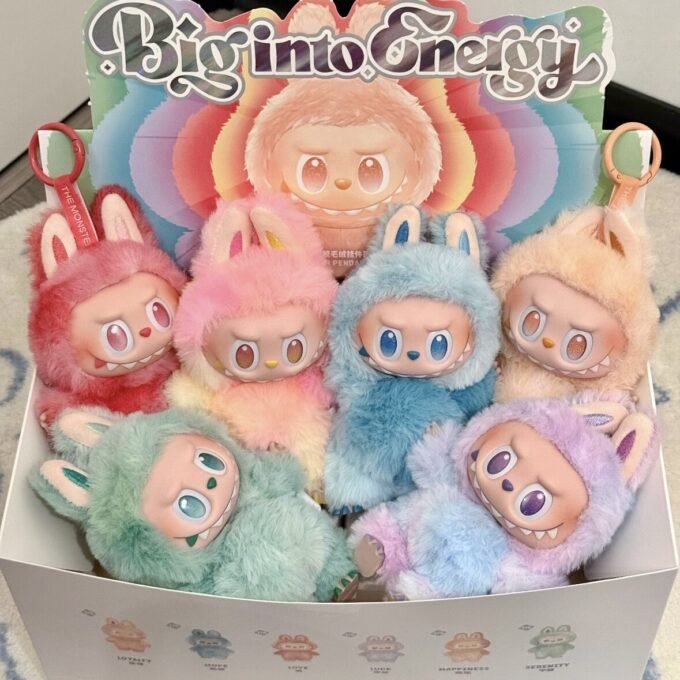 100%Authentic POPMART Labubu The Monsters Big into Energy Plush Blind Box Figure