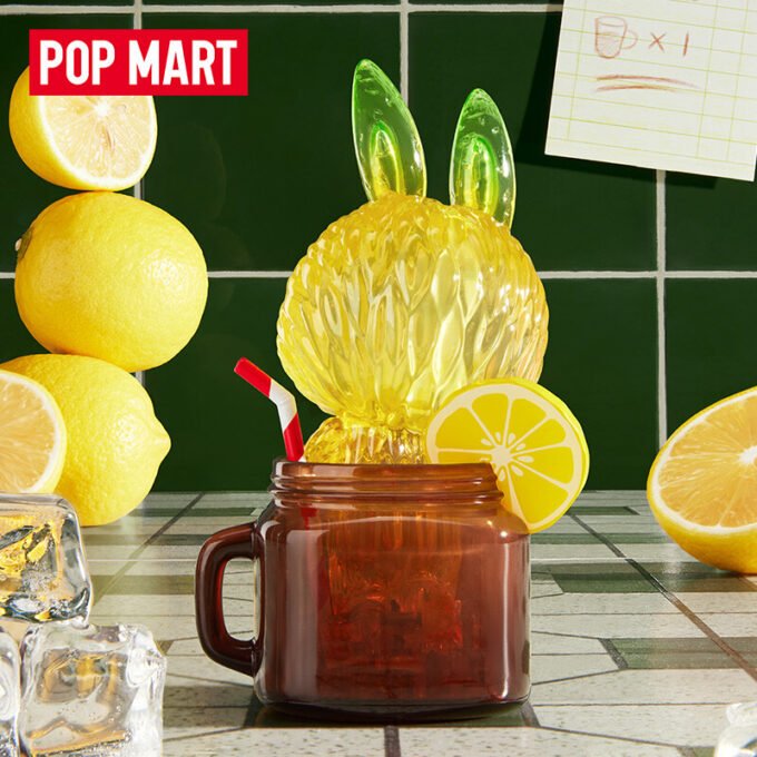 POPMART LABUBU Lemon Tea Figure Gift New HOT Official Authentic