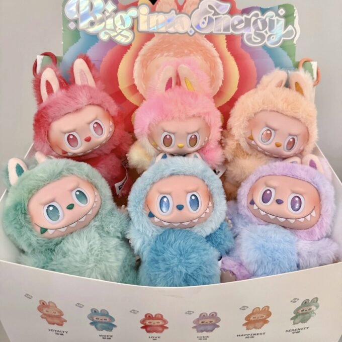 100%Authentic POPMART Labubu The Monsters Big into Energy Plush Blind Box Figure