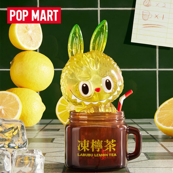 POPMART LABUBU Lemon Tea Figure Gift New HOT Official Authentic