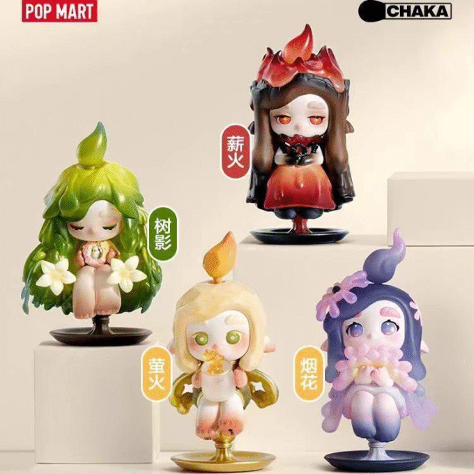 POP MART Chaka Light Sprite Series Blind Box (confirmed) Figure Toy Art Gift