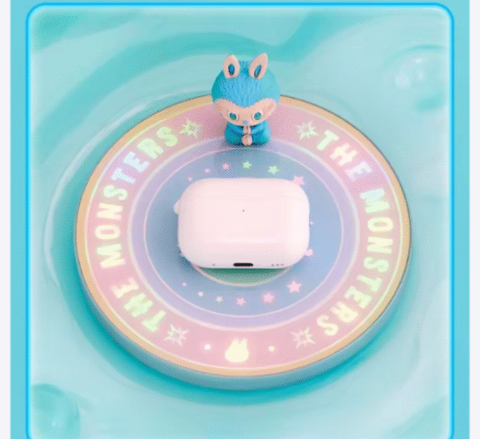 POP MART LABUBU THE MONSTERS WIRELESS CHARGER WITH LIGHT EFFECT GENUINE BRAND