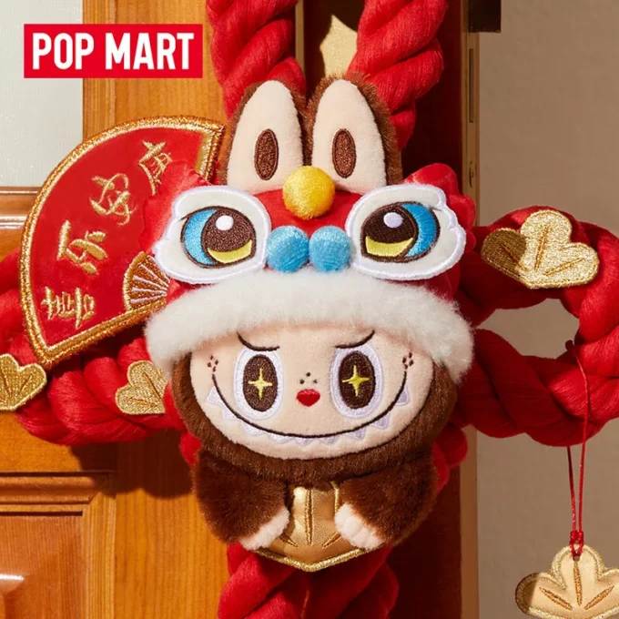 POPMART Wealthy Snake's New year Celebrate LABUBU Plush door decoration New hot