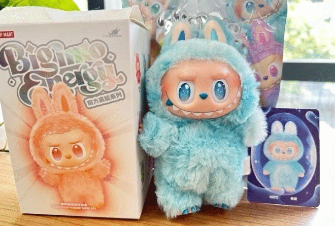 Authentic POPMART Labubu The Monsters V3 Back Into Energy -HOPE