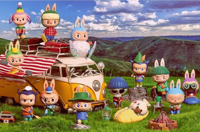 POP MART Labubu The Monster Camping Series Blind Box Confirmed Figure HOT！