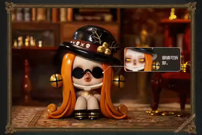 POP MART Skullpanda Addams Family Series Blind Box Confirmed Figure Gift Toy Art