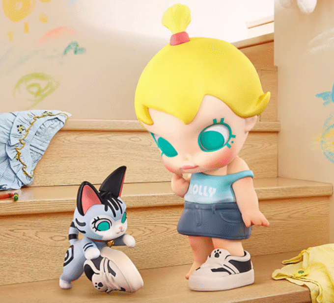 POP MART Baby Molly & Baby Tabby Series (confirmed) Blind Box Figure Gift Toy！