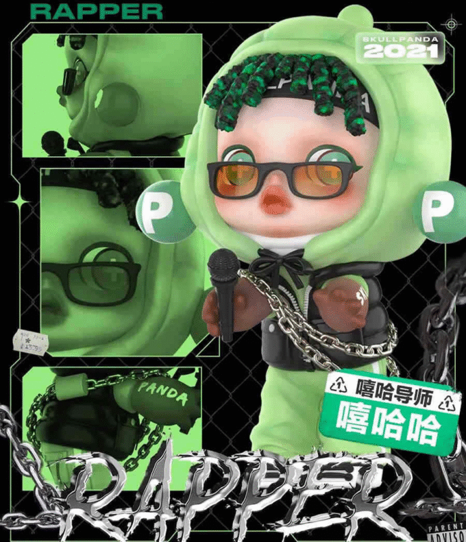 POP MART Skullpanda Hypepanda Series Blind Box Confirmed Figure Gift Art Toys