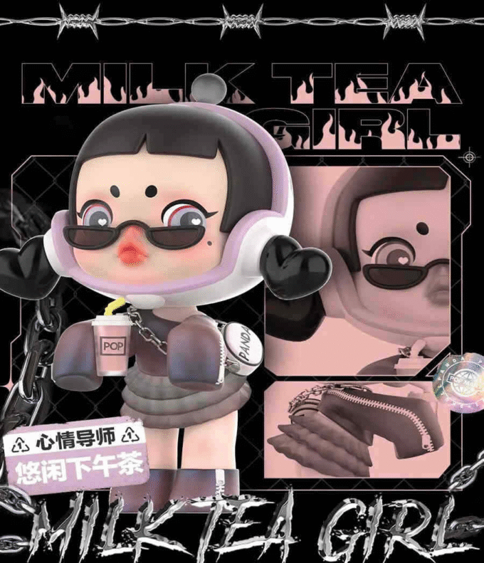 POP MART Skullpanda Hypepanda Series Blind Box Confirmed Figure Gift Art Toys