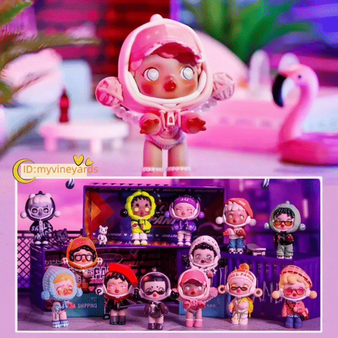 POP MART Skullpanda Hypepanda Series Blind Box Confirmed Figure Gift Art Toys