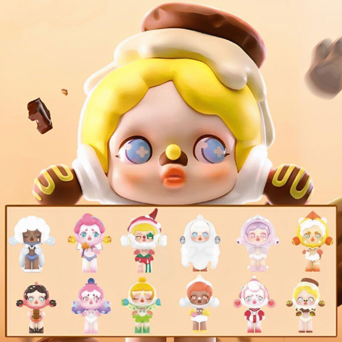 POP MART Skullpanda Candy Monster Town Series Confirmed Blind Box Figure HOT