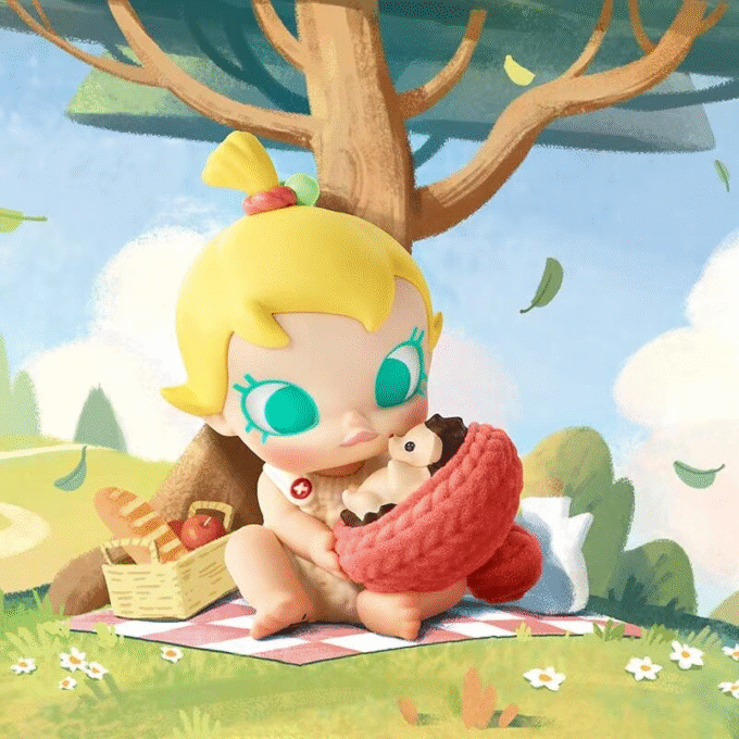 POP MART Baby Molly My Huggable Discovery Series Blind Box confirmed Figure toy