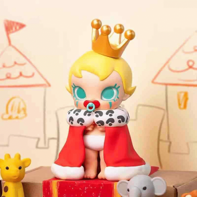 POPMART Baby Molly Future Painter Blind Box Figure Cute Doll Toy Gift New HOOOOt