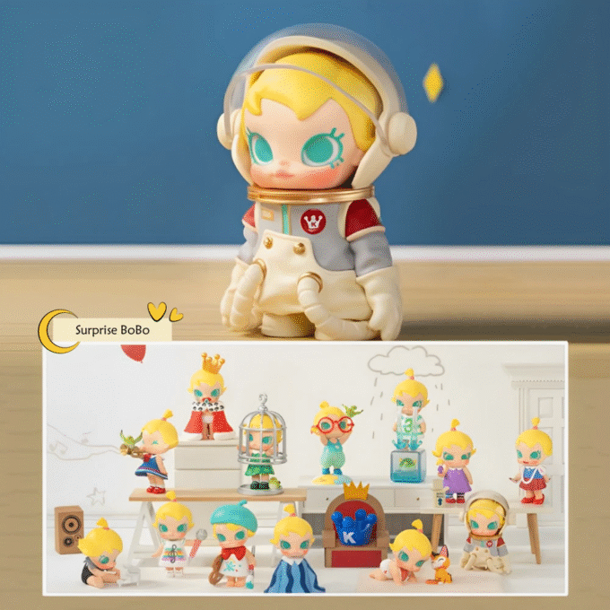 POPMART Baby Molly Future Painter Blind Box Figure Cute Doll Toy Gift New HOOOOt