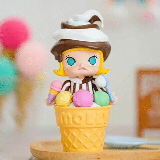 POP MART Molly One Day of Molly Series Figures Confirmed Blind Box Toy Doll Gift