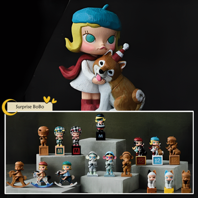 POP MART MOLLY Anniversary Statues Classical Retro Blind Box Confirmed Figure