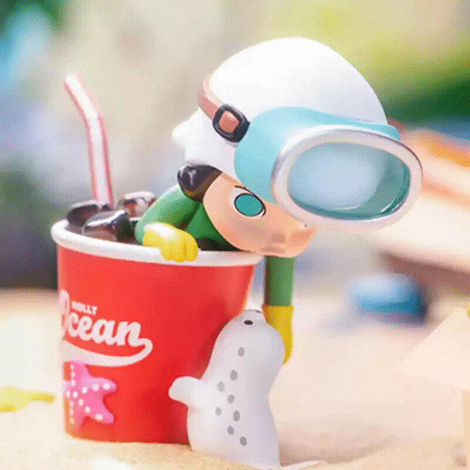 POP MART Molly My Childhood Series Confirmed Blind Box Figure Art Toys Gift