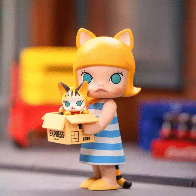 POP MART Molly My Childhood Series Confirmed Blind Box Figure Art Toys Gift
