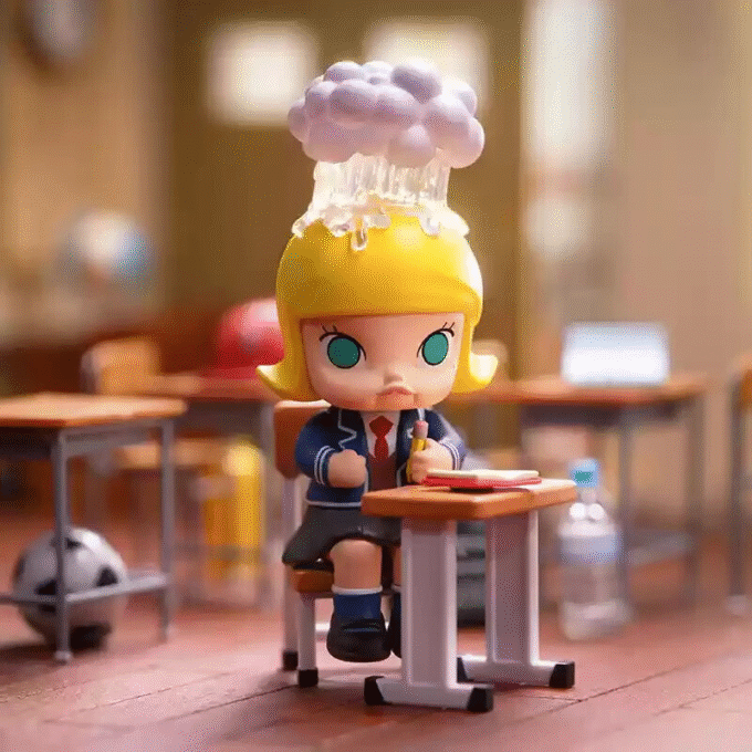 POP MART Molly My Childhood Series Confirmed Blind Box Figure Art Toys Gift