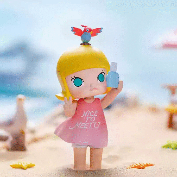 POP MART Molly My Childhood Series Confirmed Blind Box Figure Art Toys Gift