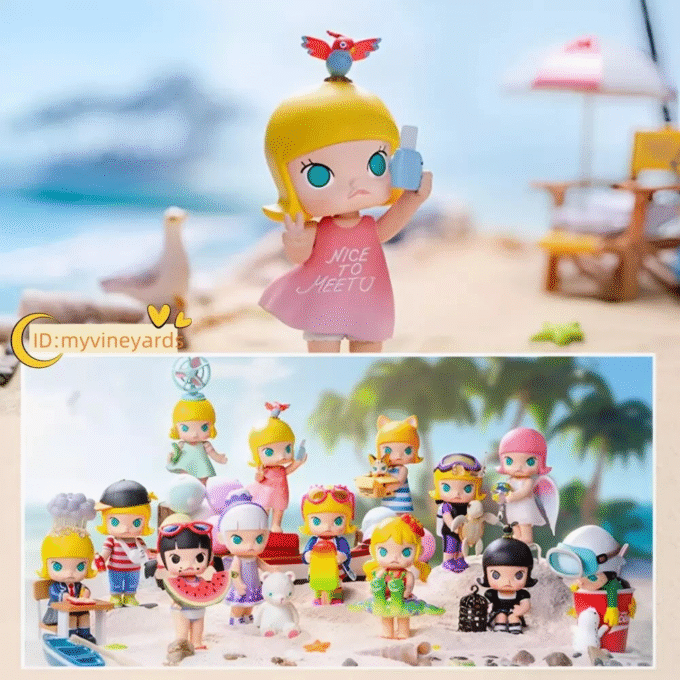 POP MART Molly My Childhood Series Confirmed Blind Box Figure Art Toys Gift
