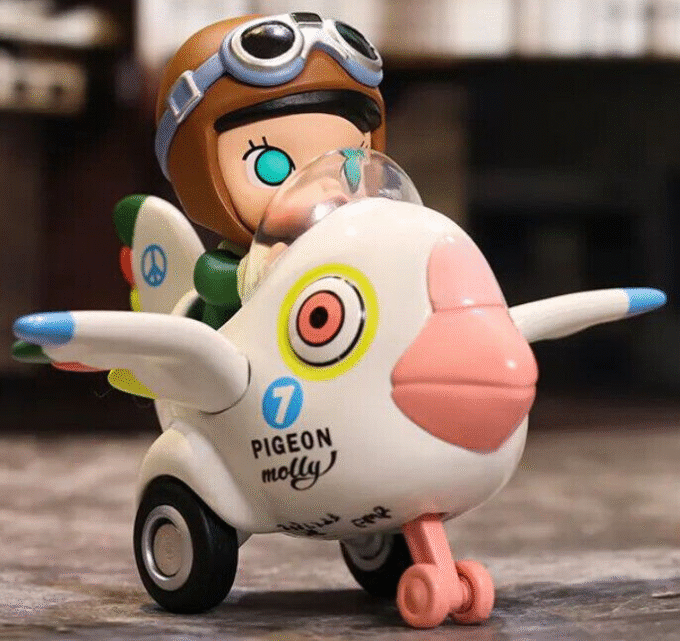 POP MART Molly Car Car Series Confirmed Blind Box Figure
