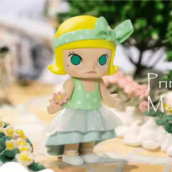 POP MART Molly Wedding Flower Girl Series Confirmed Blind Box Figure Art Toys