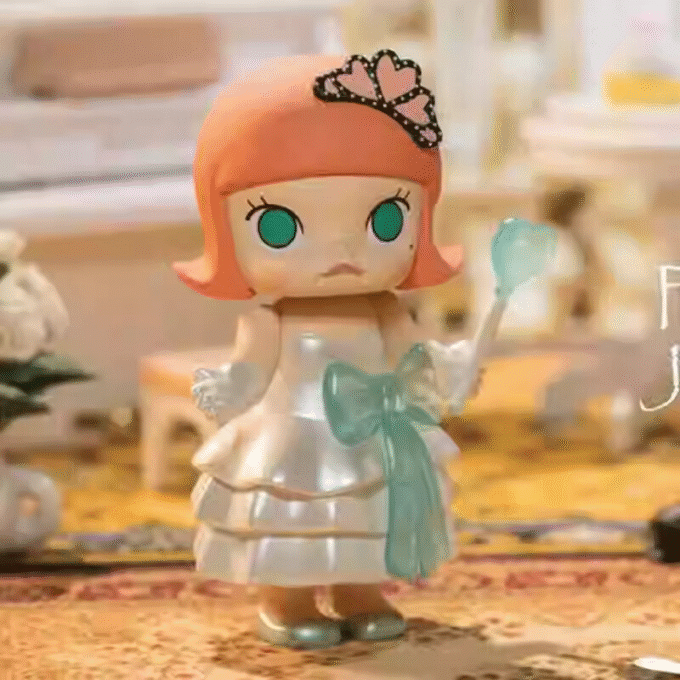 POP MART Molly Wedding Flower Girl Series Confirmed Blind Box Figure Art Toys