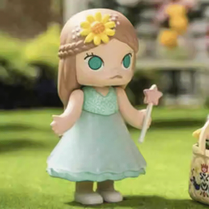 POP MART Molly Wedding Flower Girl Series Confirmed Blind Box Figure Art Toys