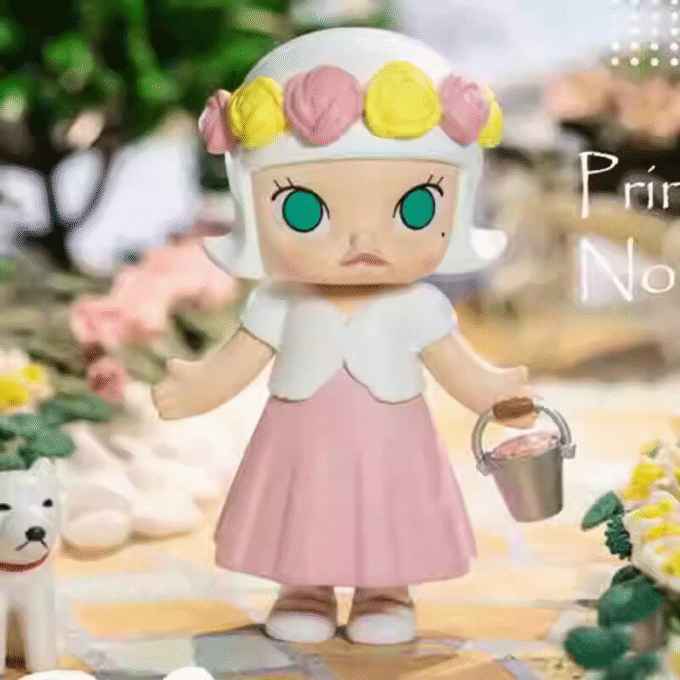 POP MART Molly Wedding Flower Girl Series Confirmed Blind Box Figure Art Toys