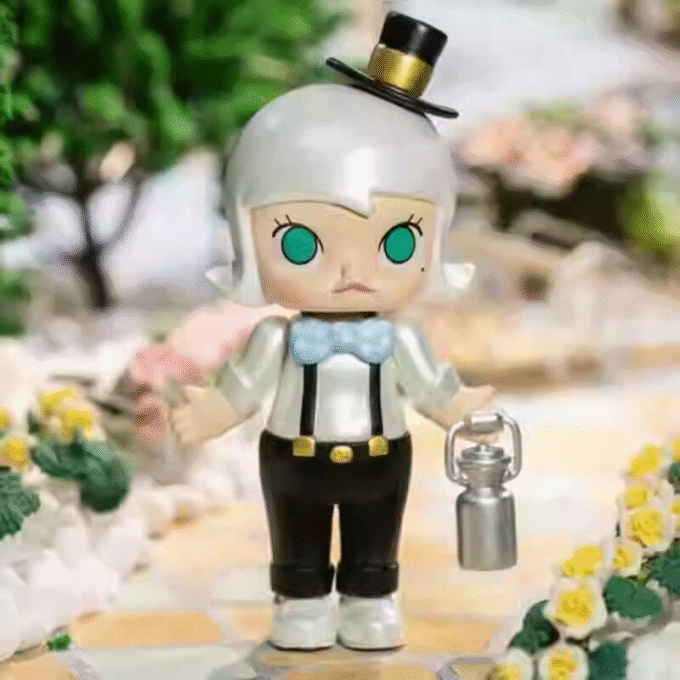 POP MART Molly Wedding Flower Girl Series Confirmed Blind Box Figure Art Toys