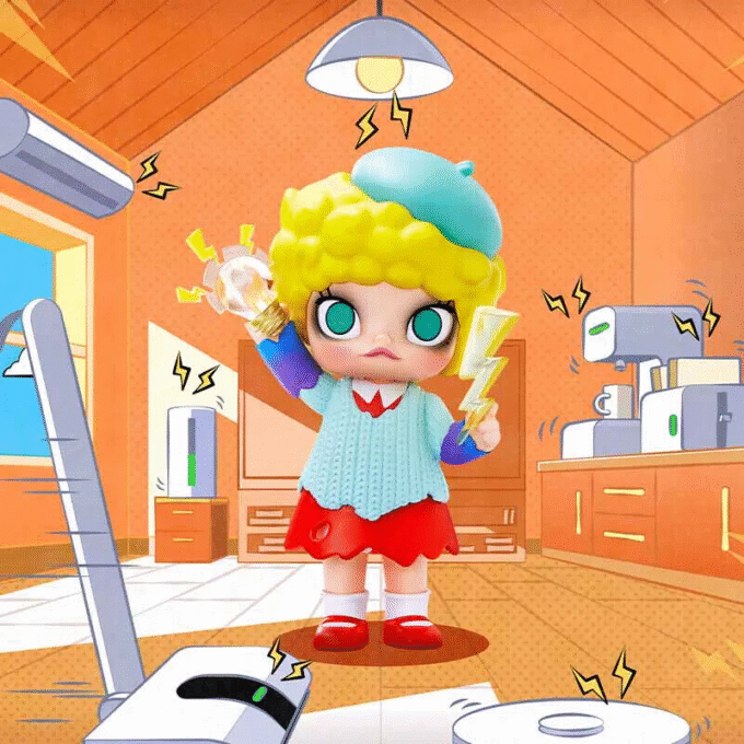 POP MART Molly My Instant Superpower Series Figure Confirmed Blind Box Toy Doll