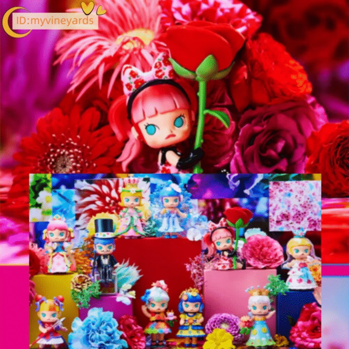 POP MART Molly Flower Dreaming Series Confirmed Blind Box Figure Art Toys Gift