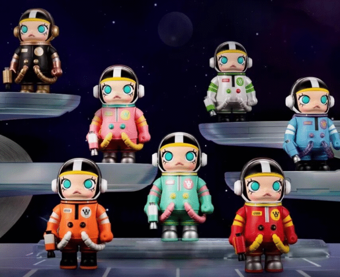 POP MART Mega Collection 400% Space Molly Return Blind Box Confirmed Figure