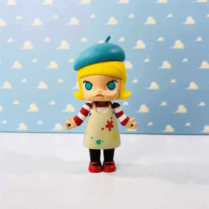 POP MART Kennyswork Molly Career 2 Series Confirmed Blind Box Figure Art Toys