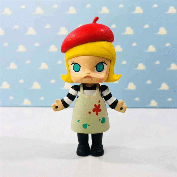 POP MART Kennyswork Molly Career 2 Series Confirmed Blind Box Figure Art Toys