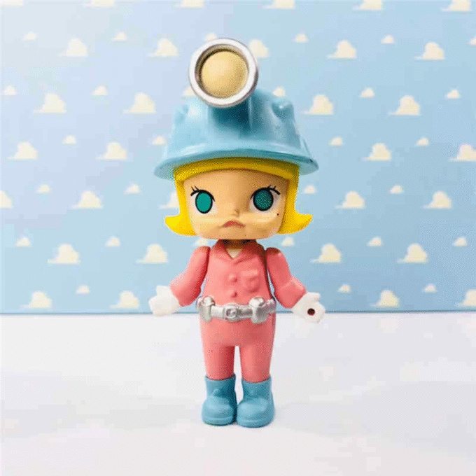 POP MART Kennyswork Molly Career 2 Series Confirmed Blind Box Figure Art Toys