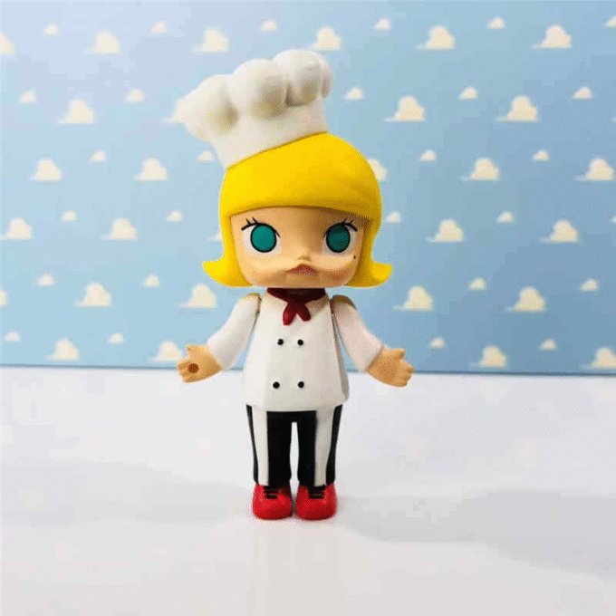 POP MART Kennyswork Molly Career 2 Series Confirmed Blind Box Figure Art Toys