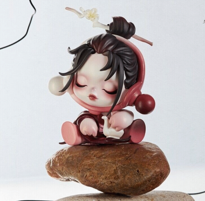 Skullpanda The Ink Plum Blossom POPMART Blind Box Confirmed Figure