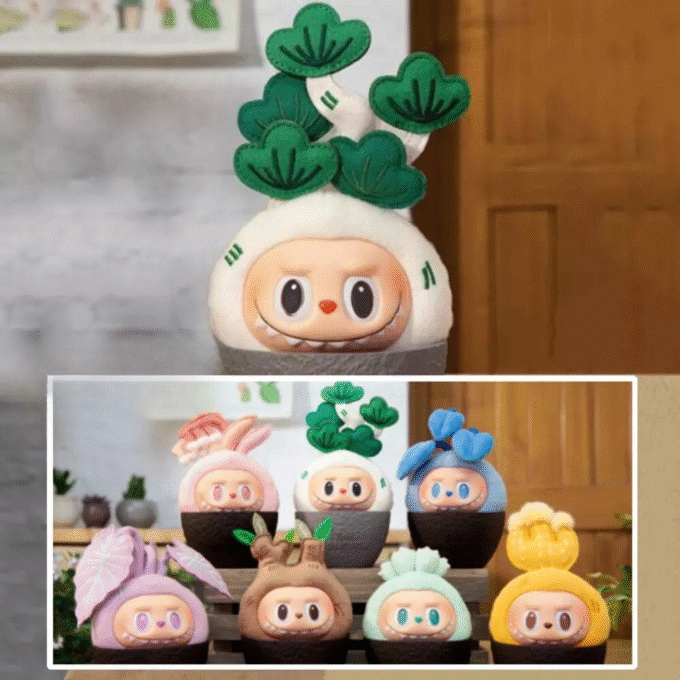 POP MART Labubu Naughty Plants Series Confirmed Figure Blind Box Hot New Toys 1-