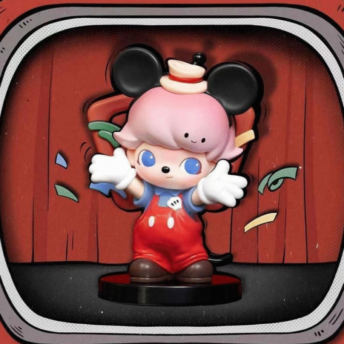 POPMART DIMOO WORLD x Disney Series Blind Box (confirmed) Figure toy gift Mickey