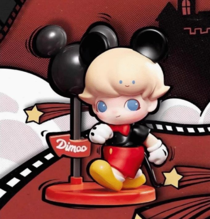 POPMART DIMOO WORLD x Disney Series Blind Box (confirmed) Figure toy gift Mickey