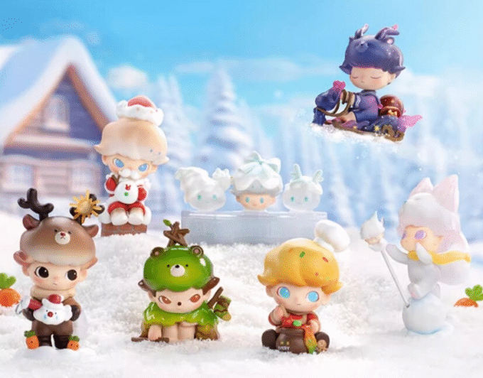 POP MART Dimoo Letters from Snowman Series Blind Box Confirmed Figure