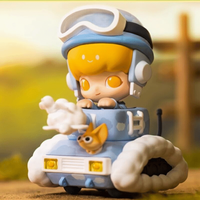 POPMART Dimoo Where We Go Series Car Ride Blind Box (confirmed) Figure toy gift