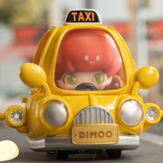 POPMART Dimoo Where We Go Series Car Ride Blind Box (confirmed) Figure toy gift
